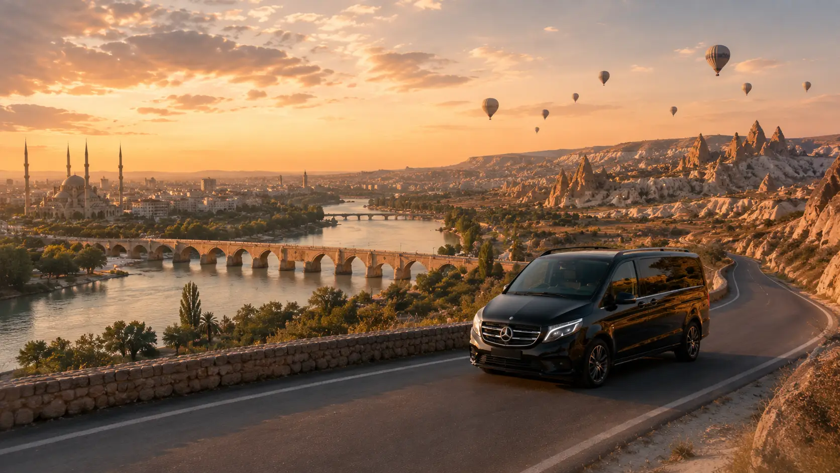 Adana Airport to Cappadocia private transfer
