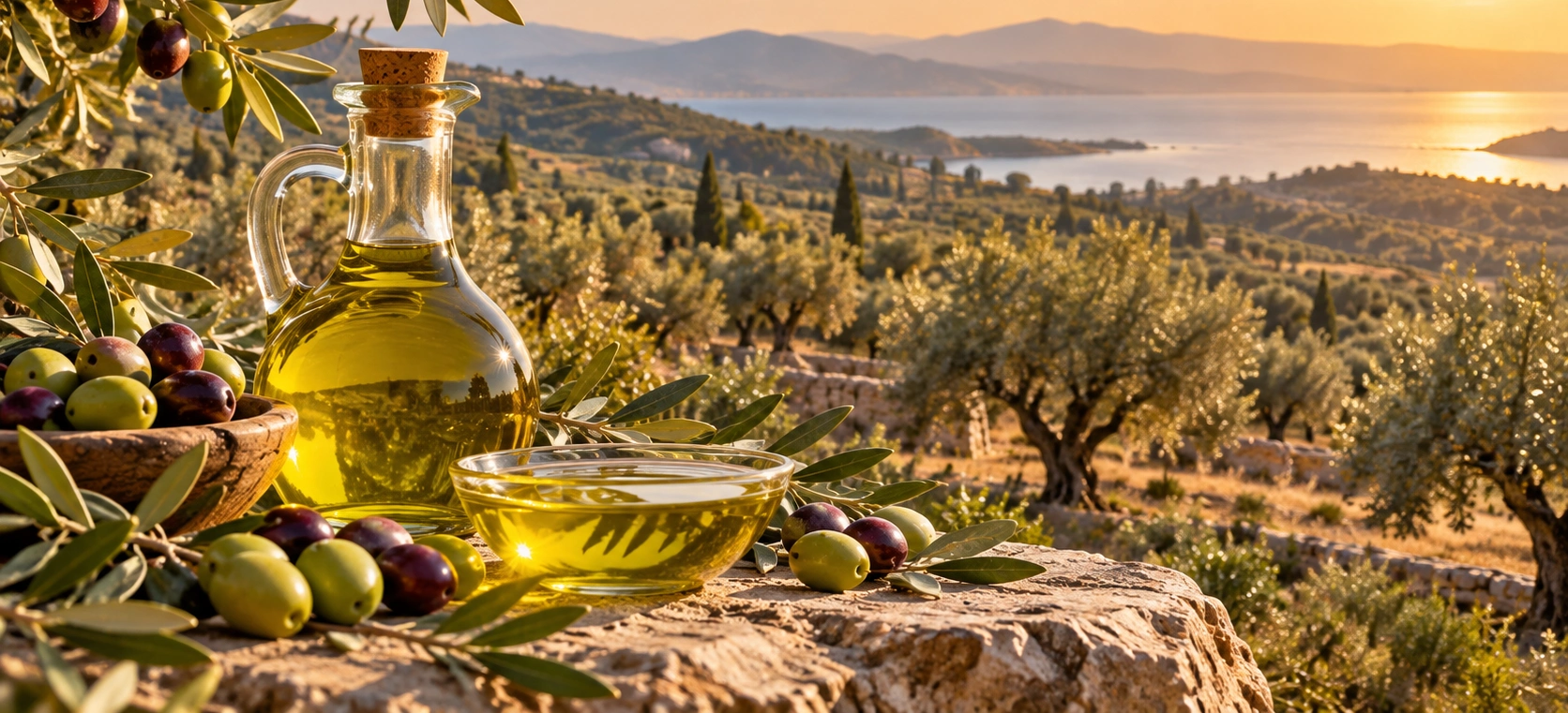 Aydın Memecik olives and traditional extra virgin olive oil from the Aegean region
