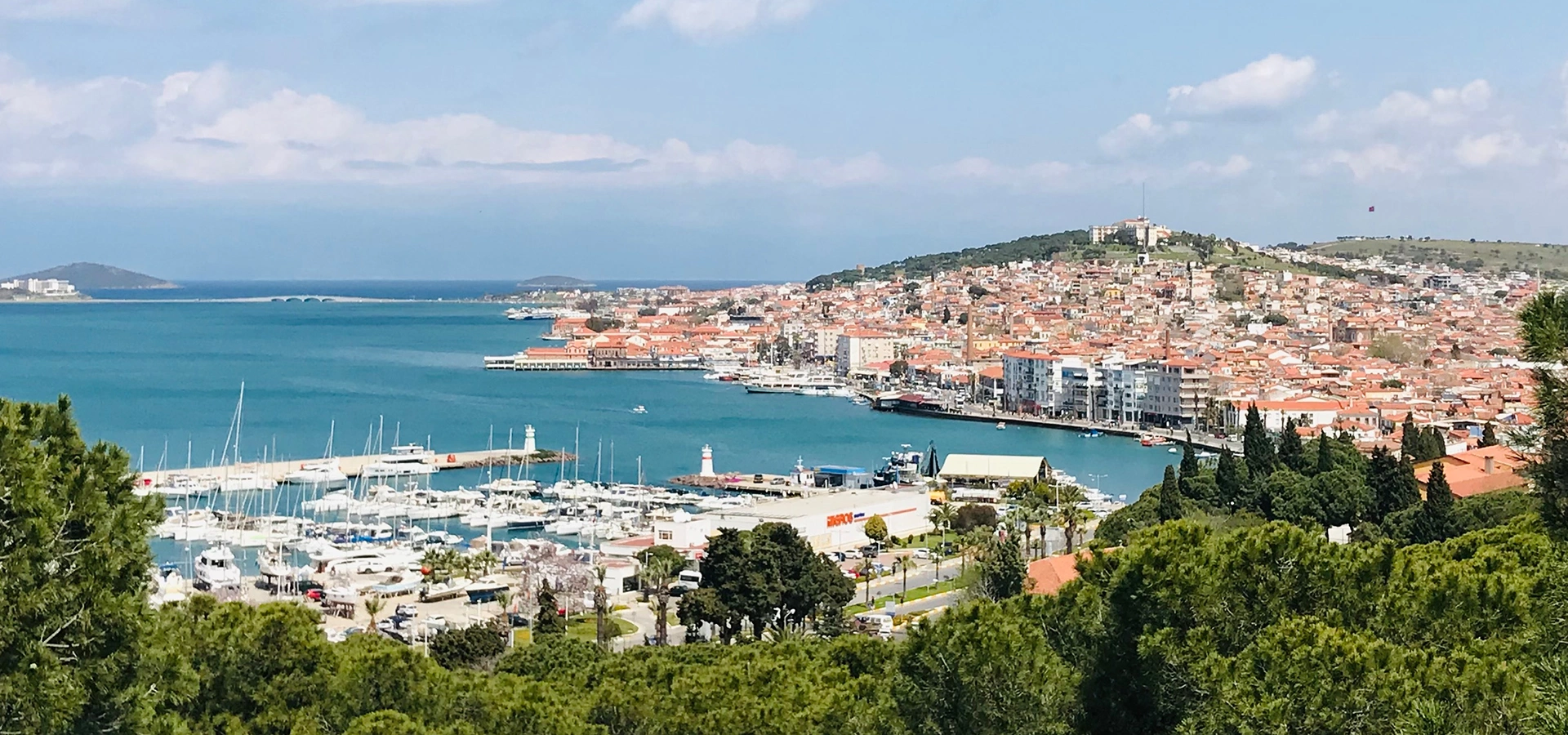 Ayvalik historic stone houses churches olive oil heritage and northern Aegean waterfront