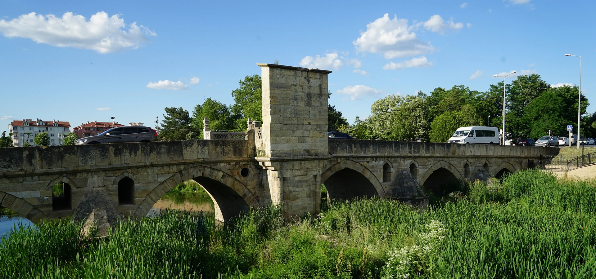 Babaeski Bridge 17th-century Ottoman stone bridge in Kirklareli Turkey