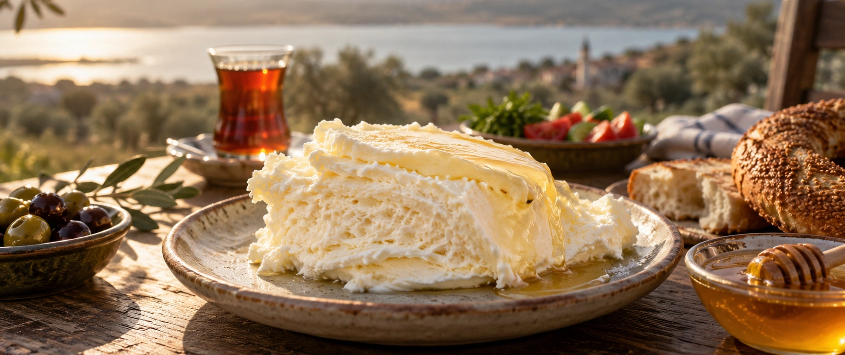 Traditional Balıkesir buffalo cream and regional food tasting experience