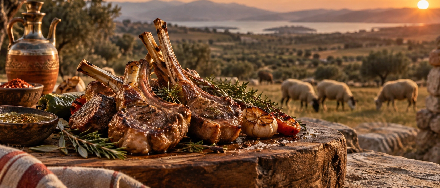 Traditional Balıkesir lamb representing the province's protected meat heritage