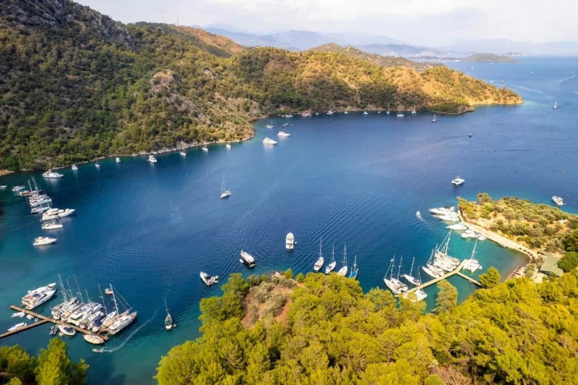 Bedri Rahmi Bay in the Gulf of Gocek