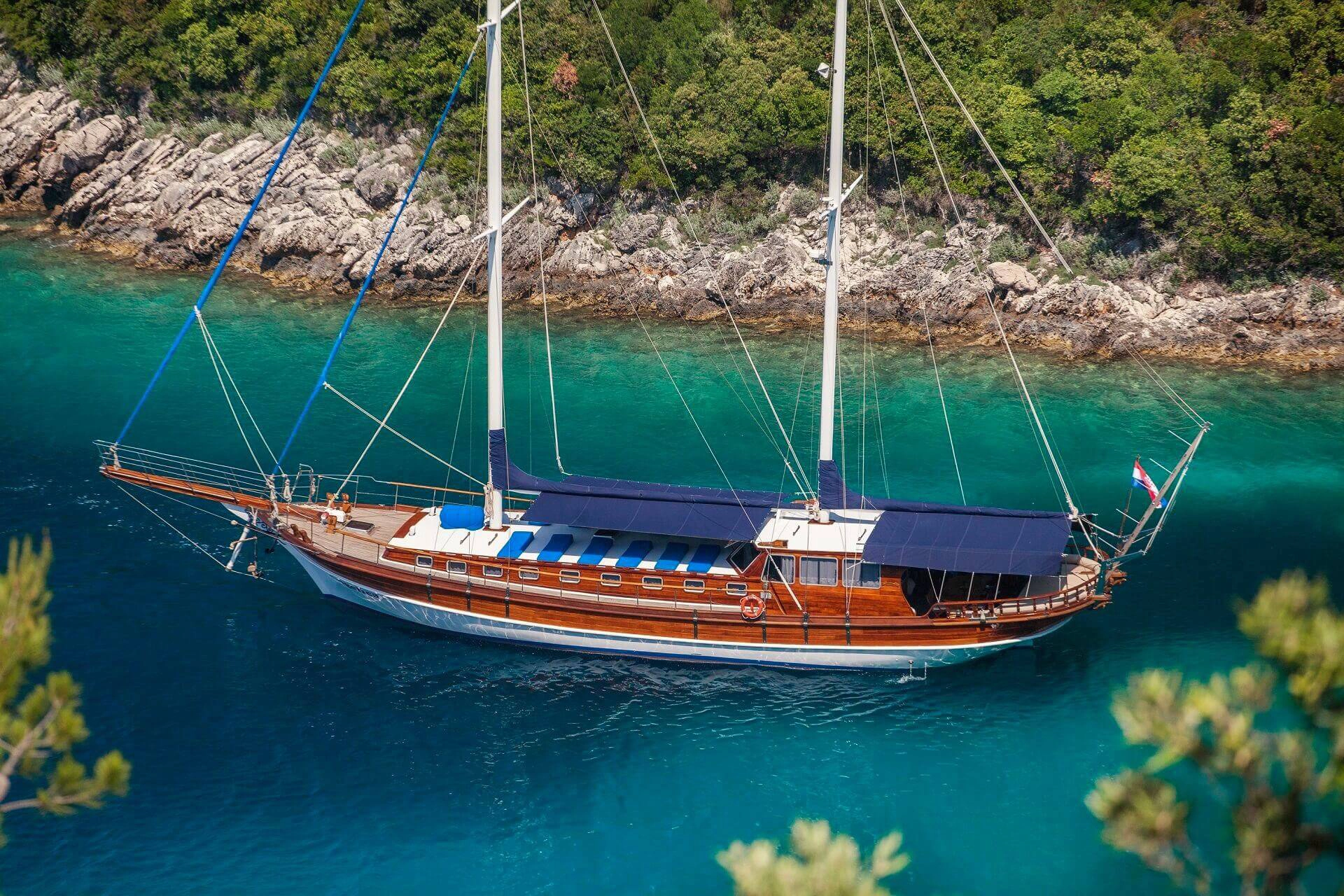 Marmaris to Fethiye Blue Cruise on a traditional Turkish gulet