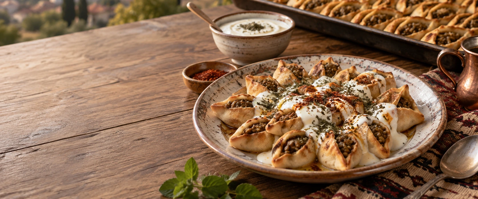 Bozuyuk lentil manti traditional food experience
