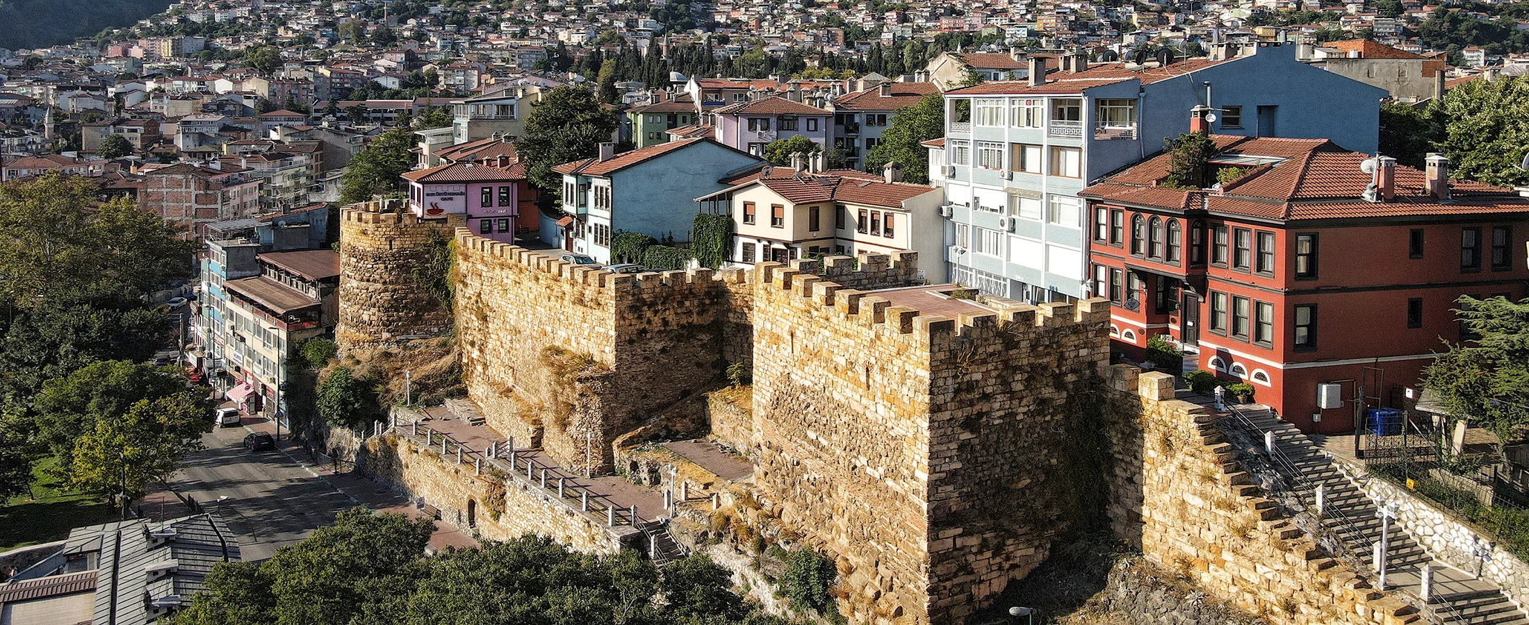 Private Bursa Castle Hisar city walls and Ottoman history tour