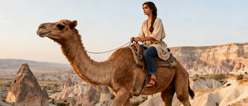 Camel safari tours in Cappadocia