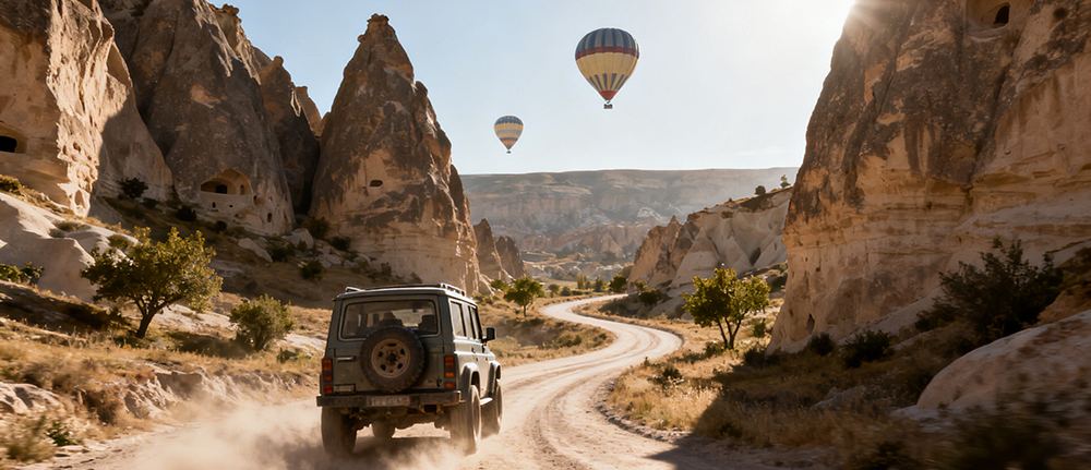 Jeep safari tours in Cappadocia