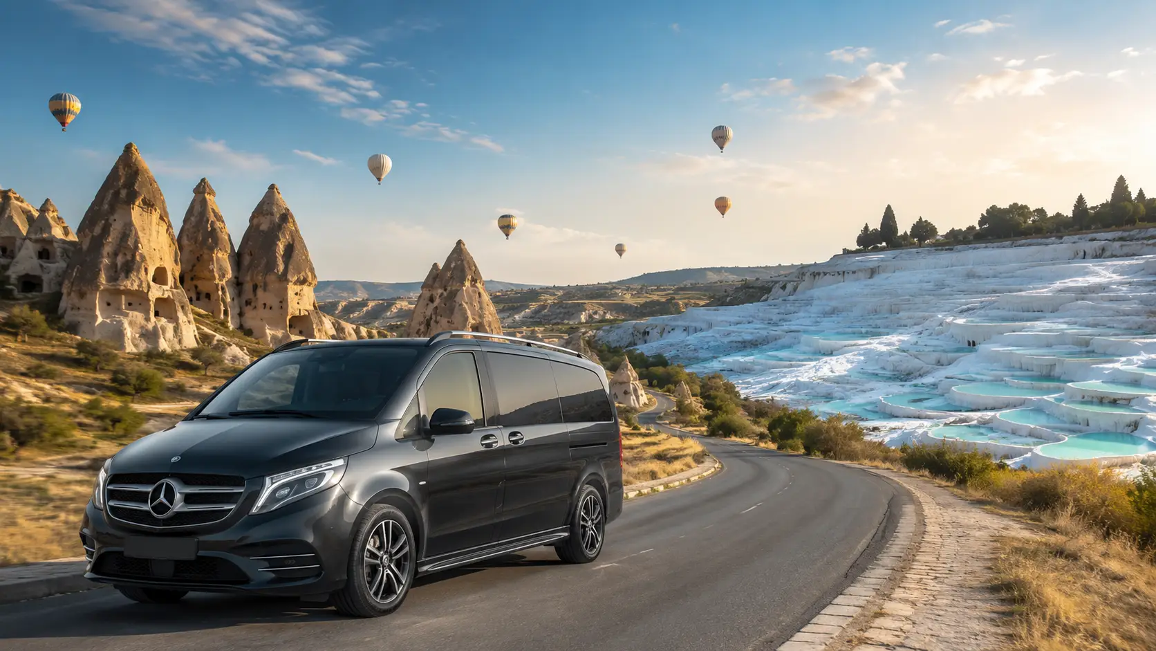 Cappadocia Pamukkale private transfer