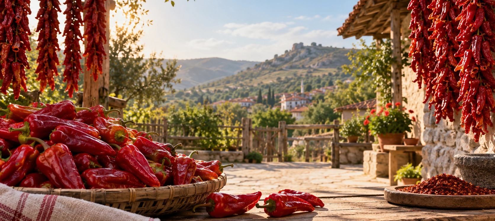 Cukuroren Pepper private food and village experience in Bilecik