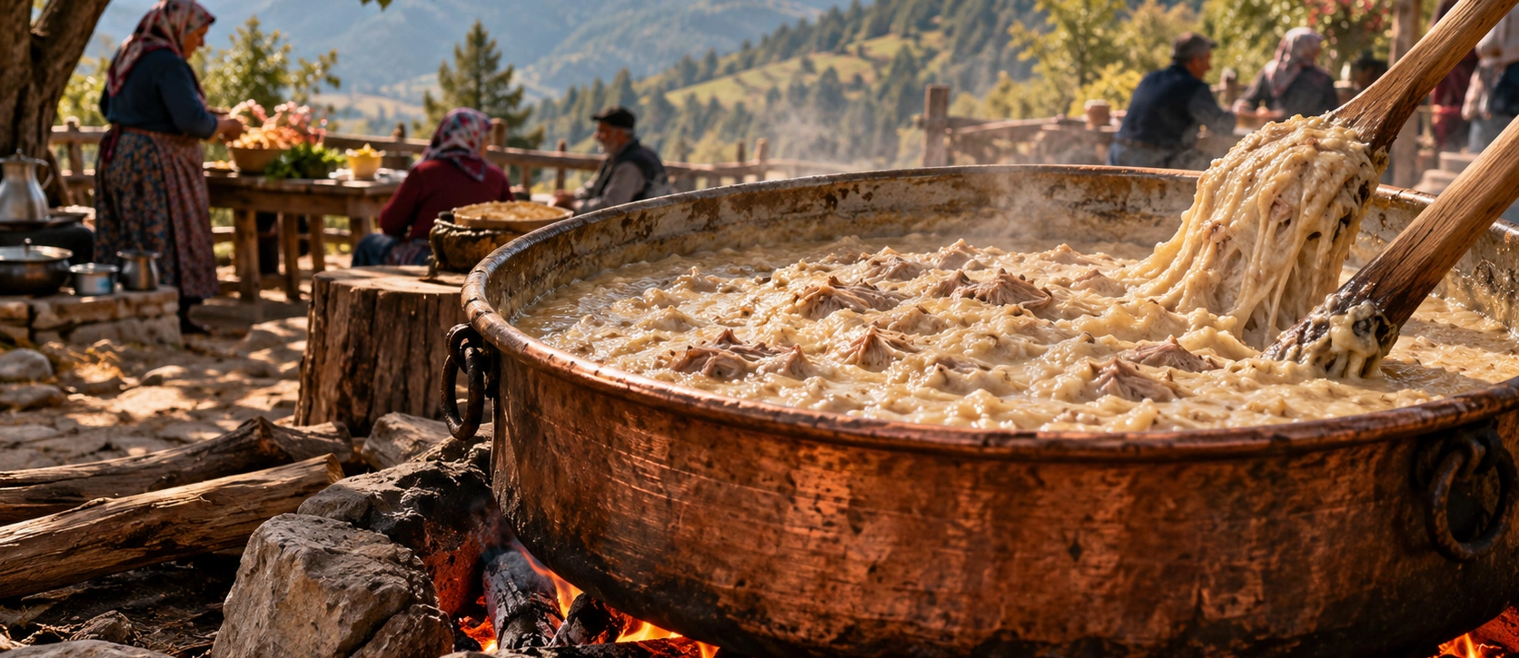 Traditional Dedebag Keskegi from Karacasu in Aydin