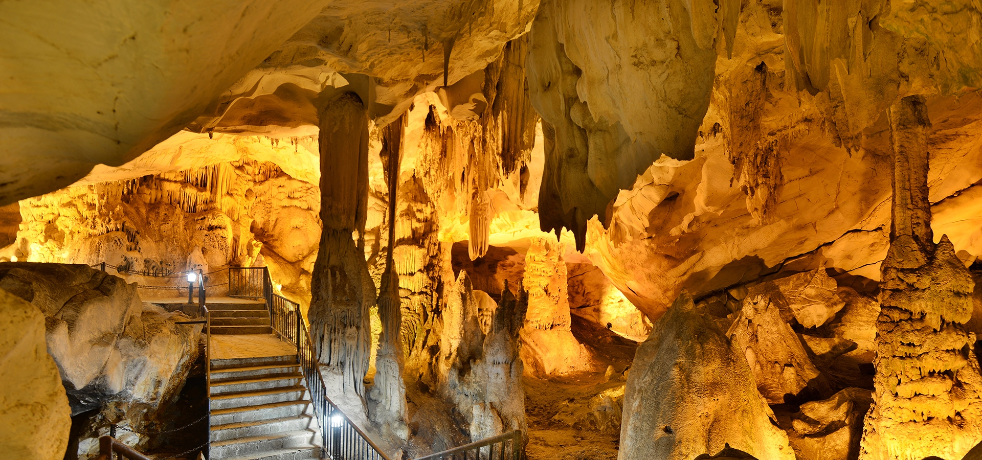 Dupnisa Cave underground formations in Kirklareli Turkish Thrace