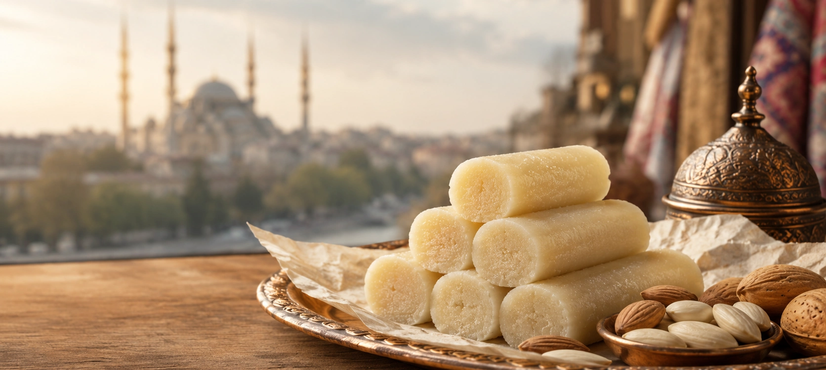 Traditional Edirne almond paste culinary experience