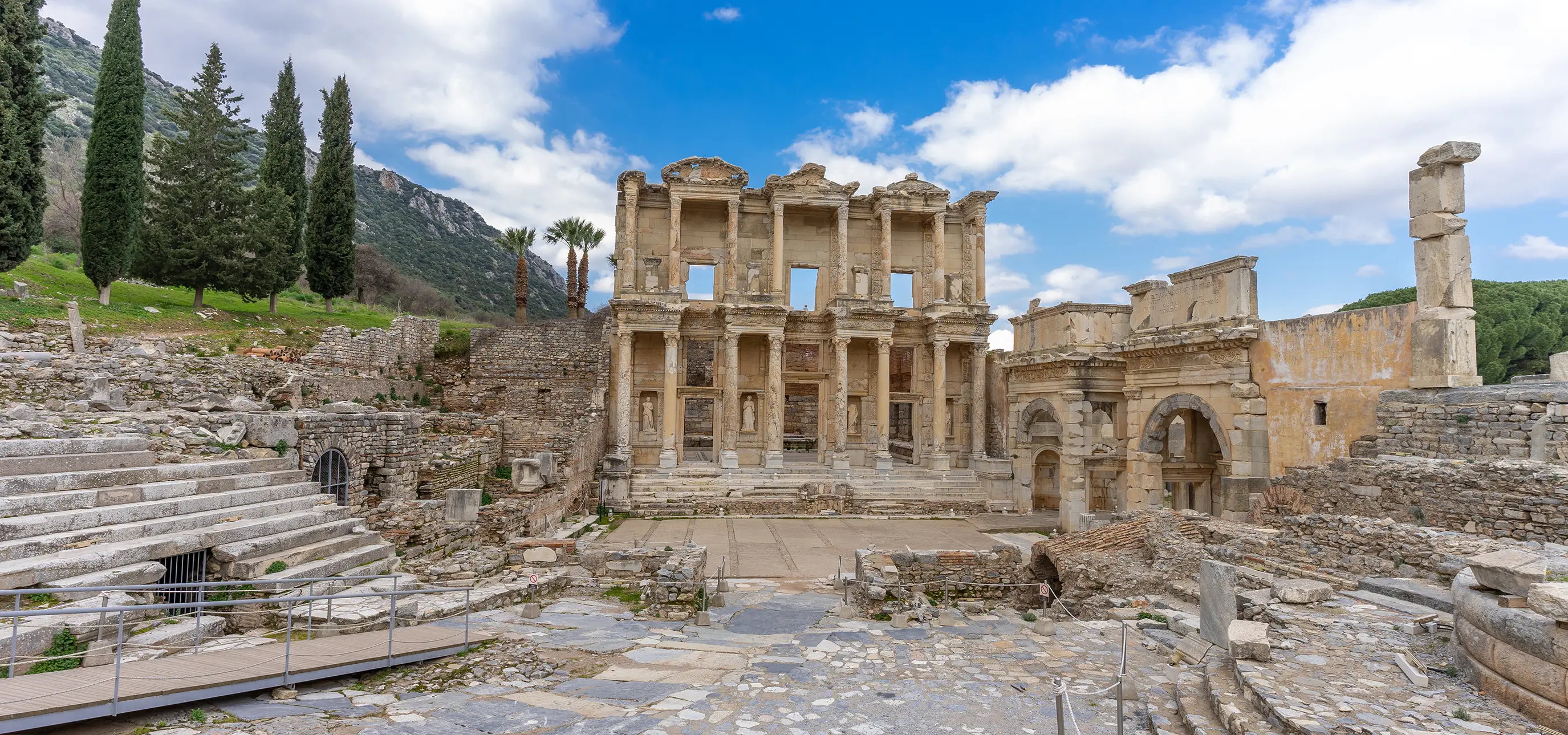 Ephesus Ancient City, Kusadasi and Virgin Mary House tour views
