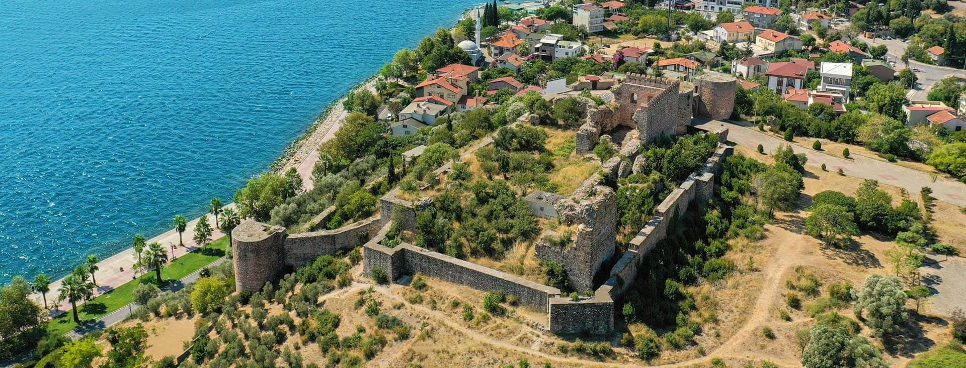 Eskihisar Castle Byzantine fortress Gebze Kocaeli Turkey