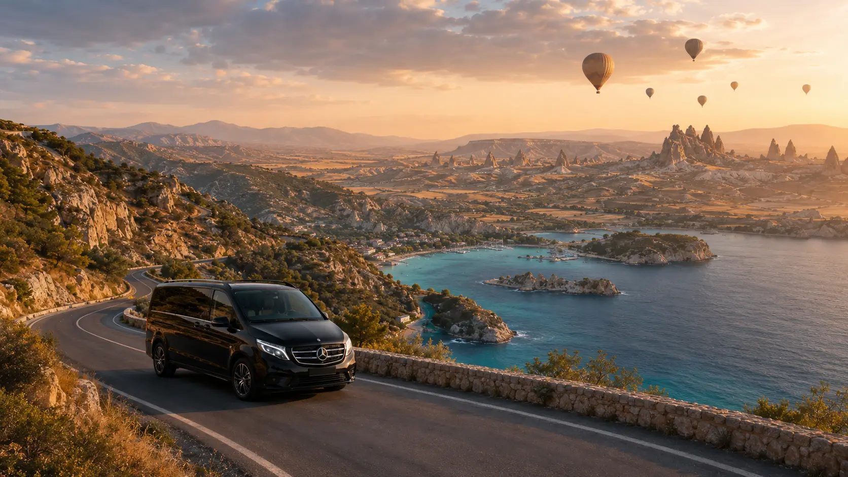 Private transfer from Fethiye to Cappadocia