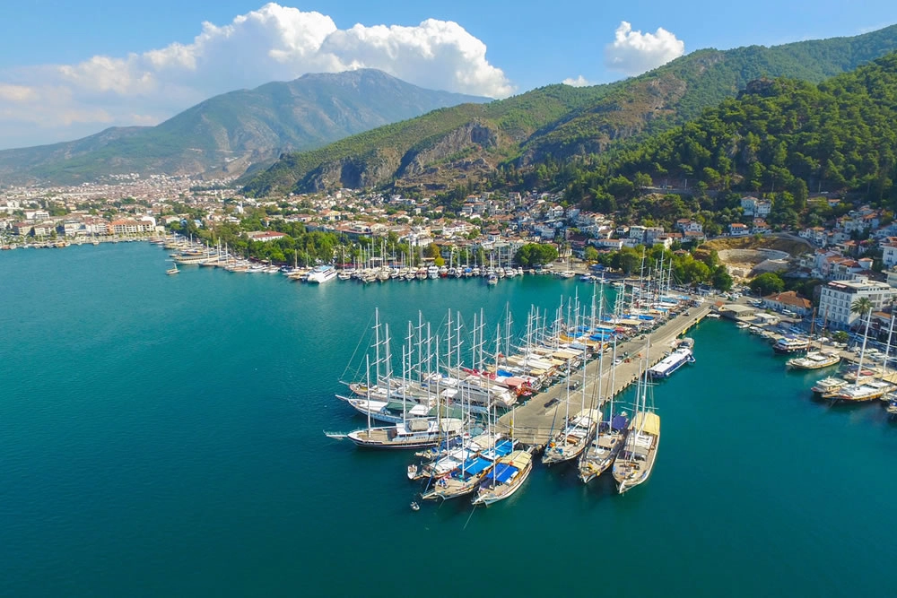 Fethiye harbour on Turkey's Turquoise Coast