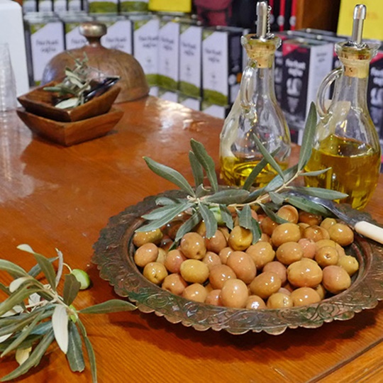 Edremit Bay Green Scratched Olives
