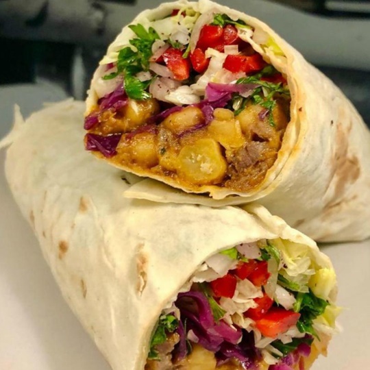 Antep Chickpea Wrap