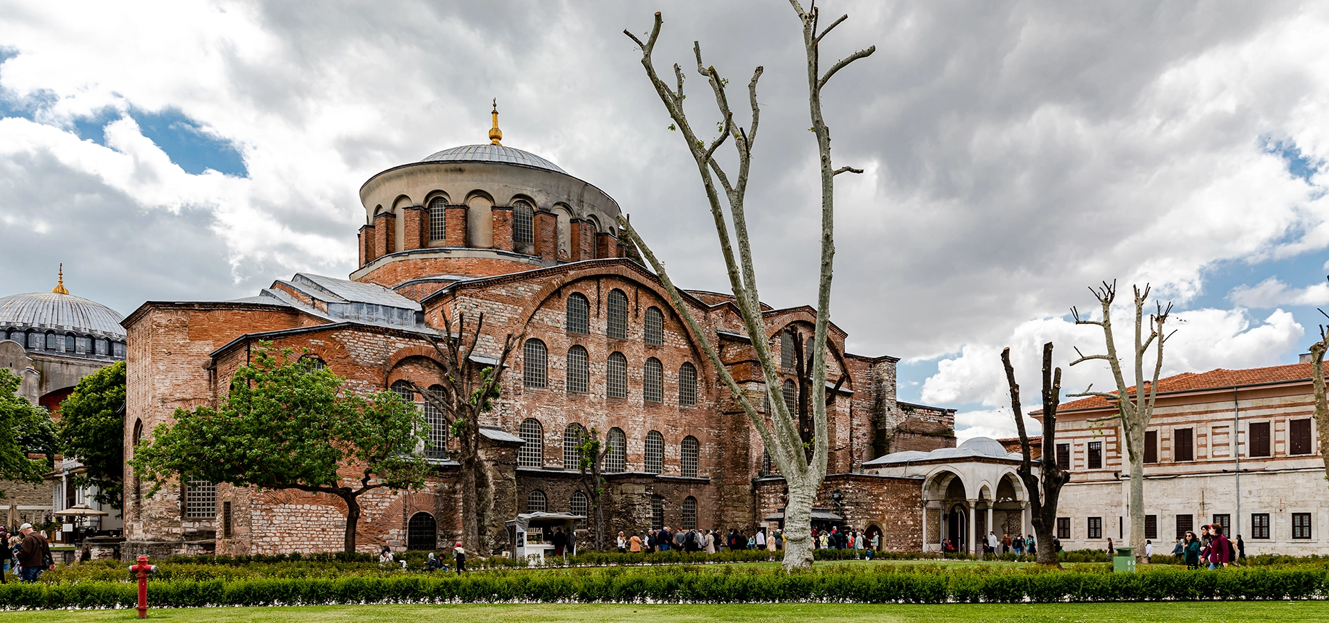 Hagia Irene Byzantine church inside Topkapi Palace Istanbul Turkey