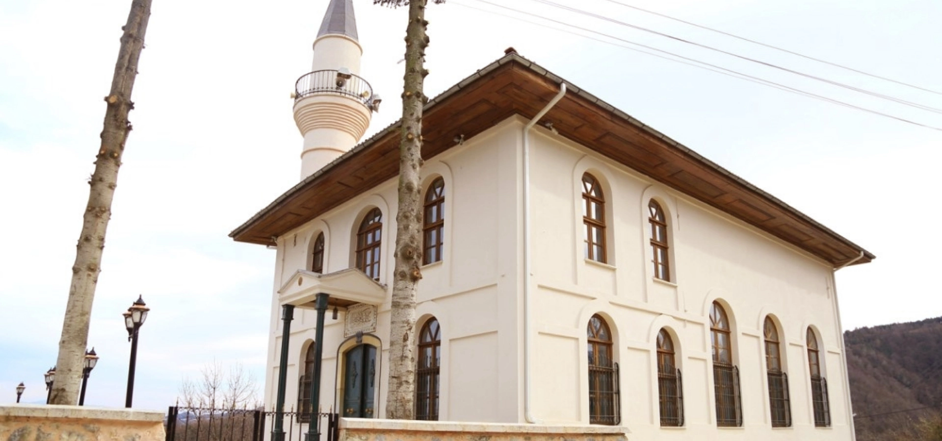 Hasan Fehmi Pasha Mosque Sapanca Mahmudiye late Ottoman decorated interior