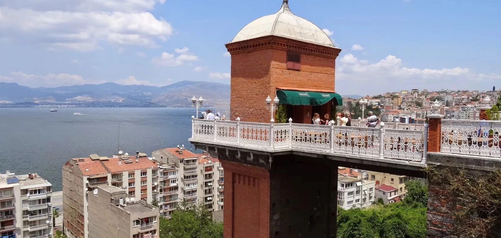 Historical Elevator Tarihi Asansor Karatas Izmir Turkey