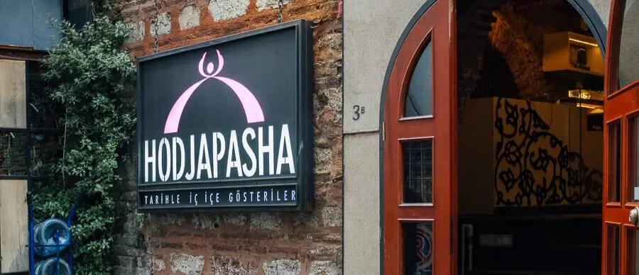 Historic Hodjapasha Culture Center in Istanbul