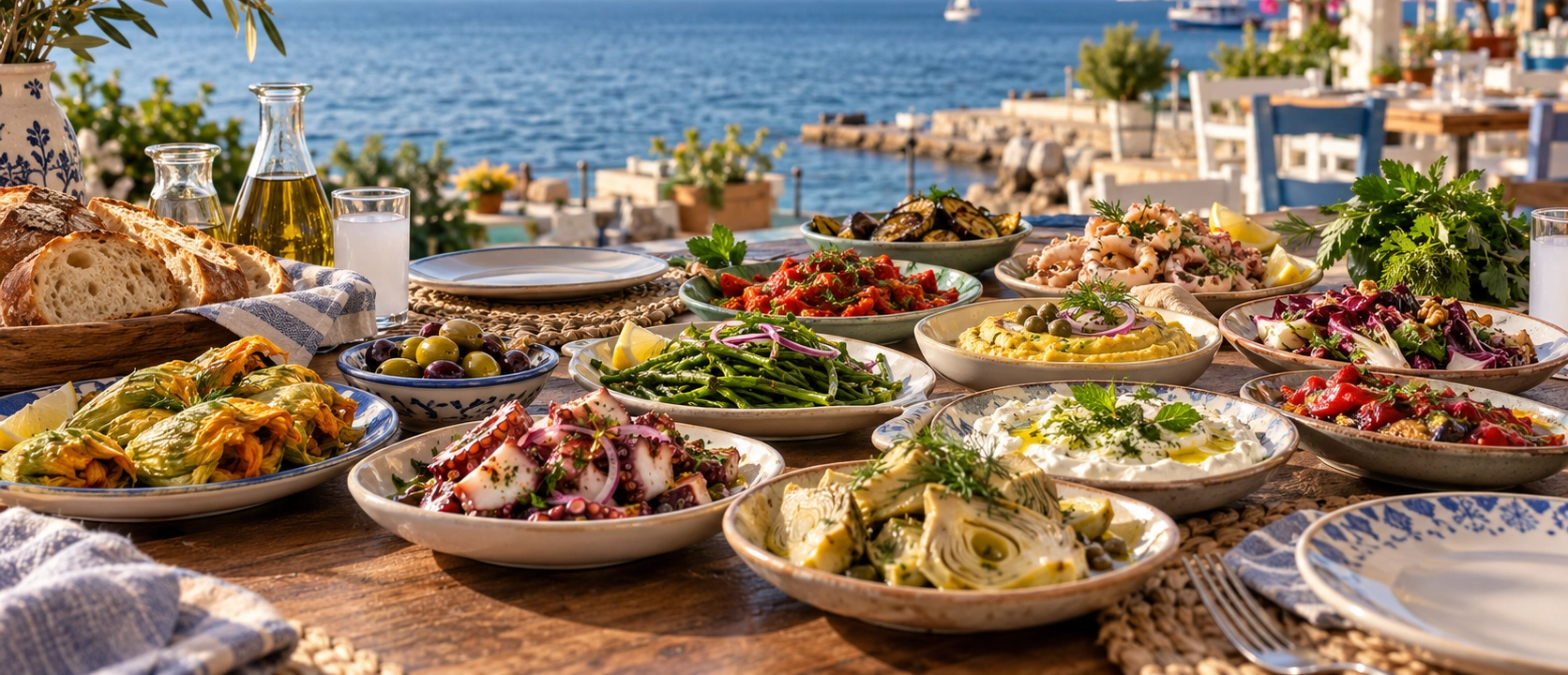 Traditional Izmir Aegean culinary and meze experience