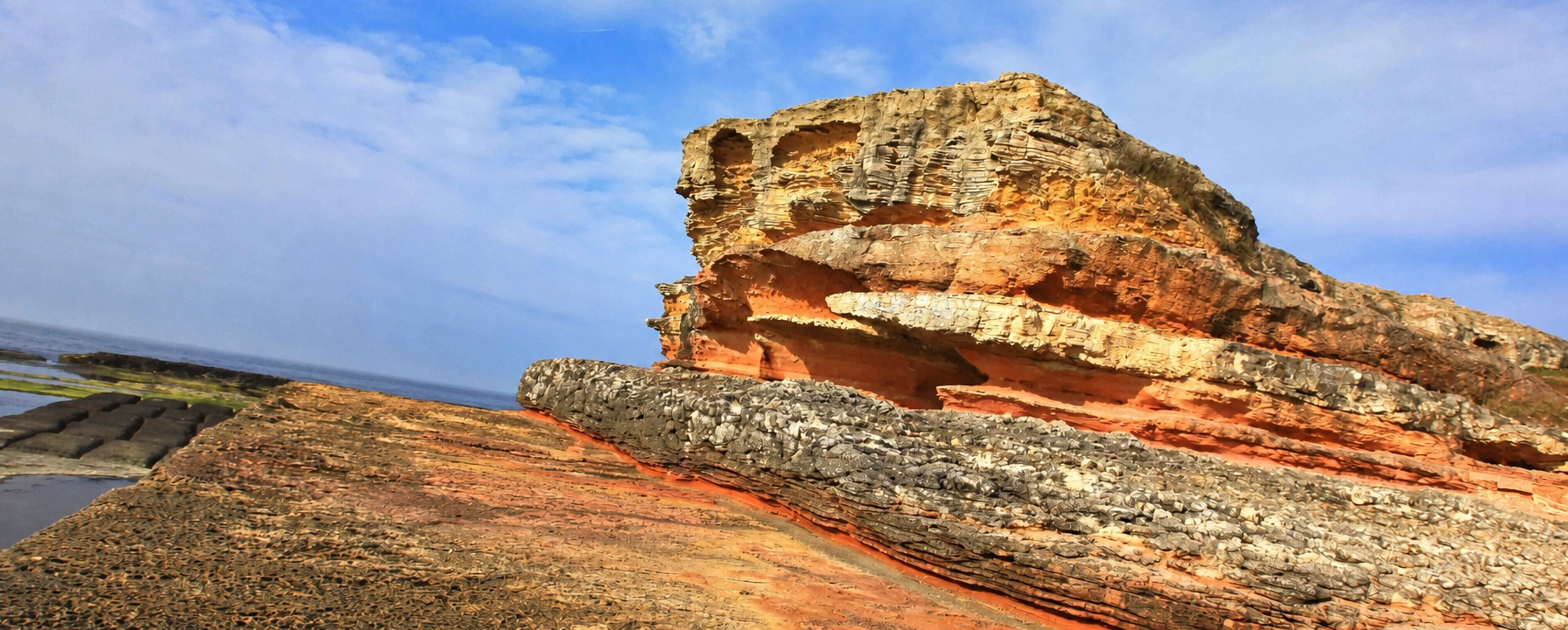 Pink Rocks Pembe Kayalar Kefken Kocaeli Black Sea coastline near Kumcağız