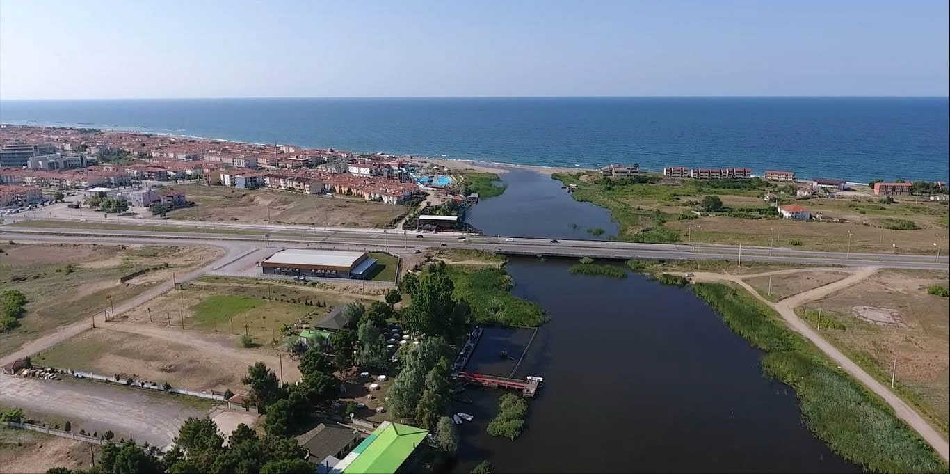 Kucukbogaz Lake Karasu Sakarya coastal lagoon reeds Black Sea