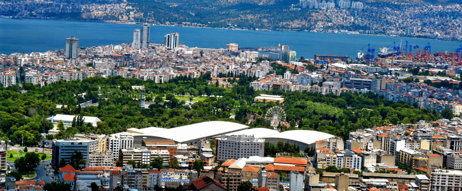 Kulturpark Izmir historic urban park gardens cultural venues