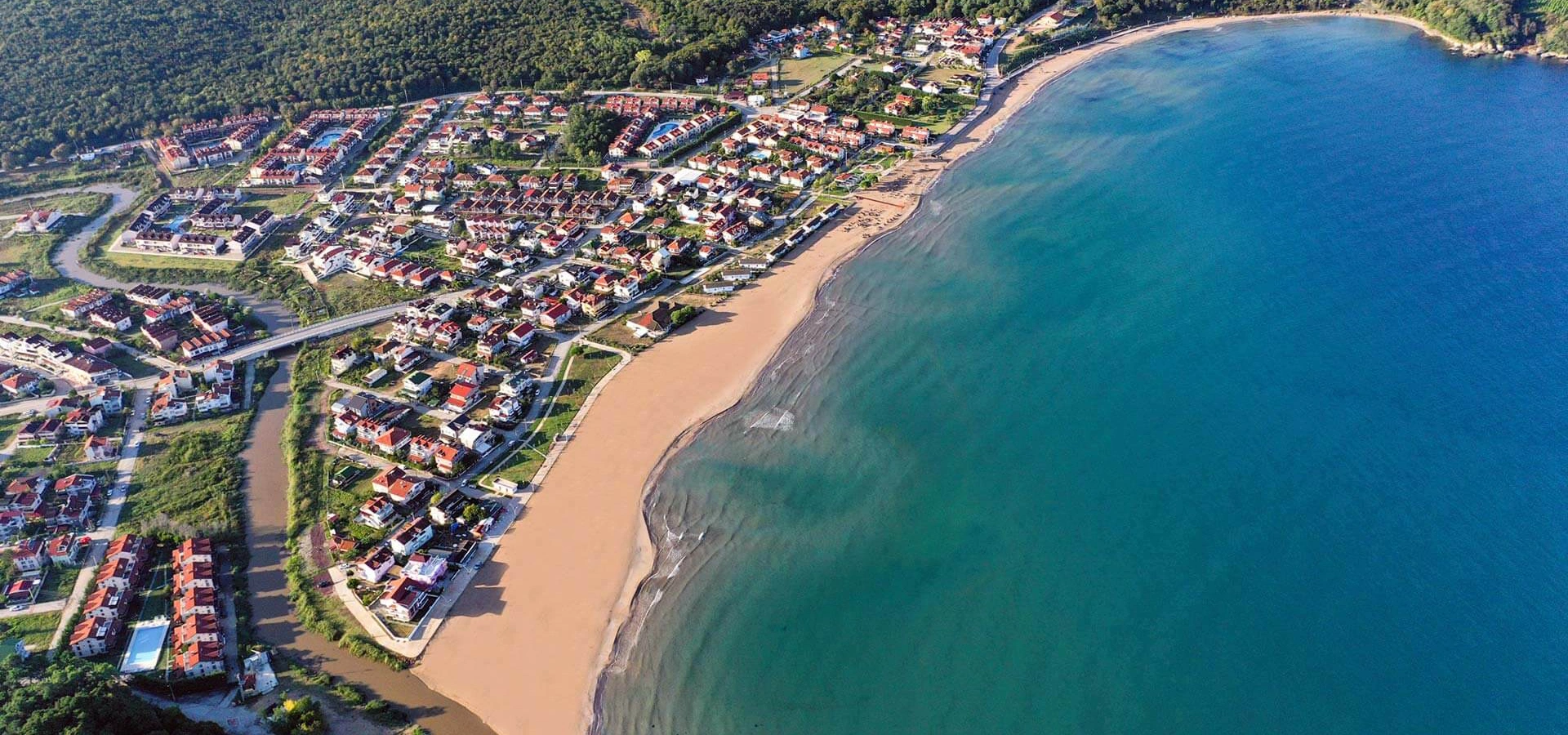Kumcagiz Beach Kandira Kocaeli sandy Black Sea coast