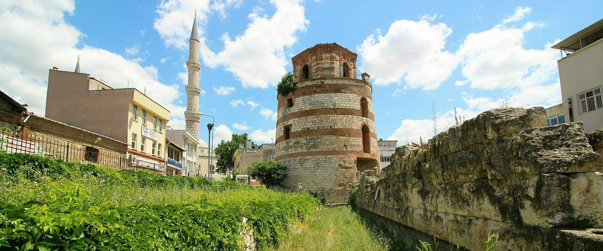 Macedonia Tower Edirne Roman Byzantine fortifications museum Turkey