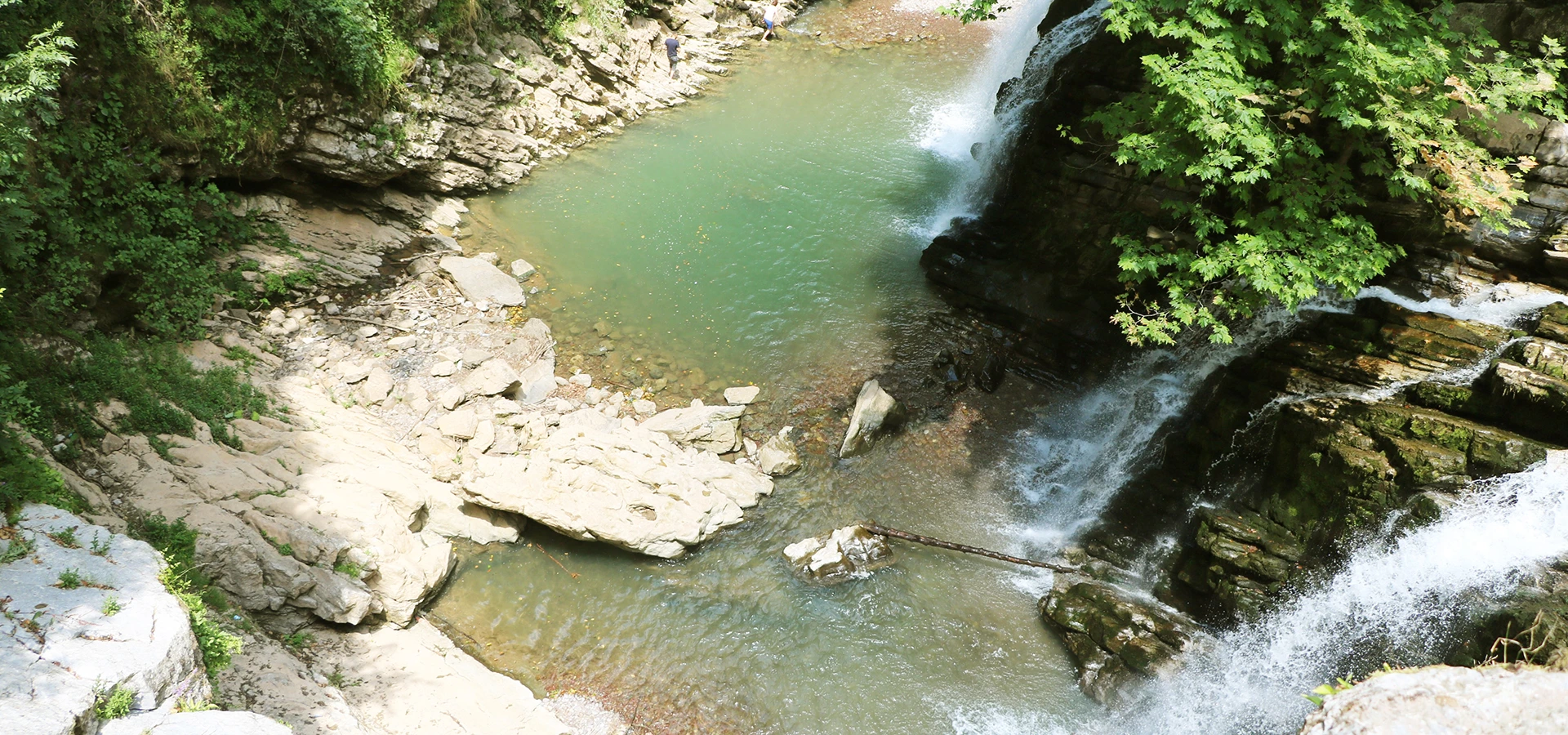 Maden Deresi Waterfall Sakarya forest valley stream Turkey