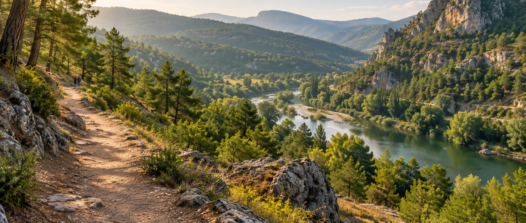 Nature walking and trekking in Osmaneli Bilecik Turkey