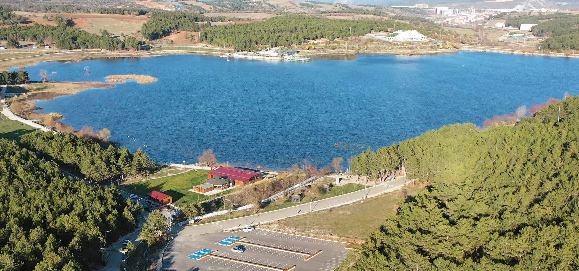 Pelitözü Pond Gölpark Bilecik Turkey nature landscape