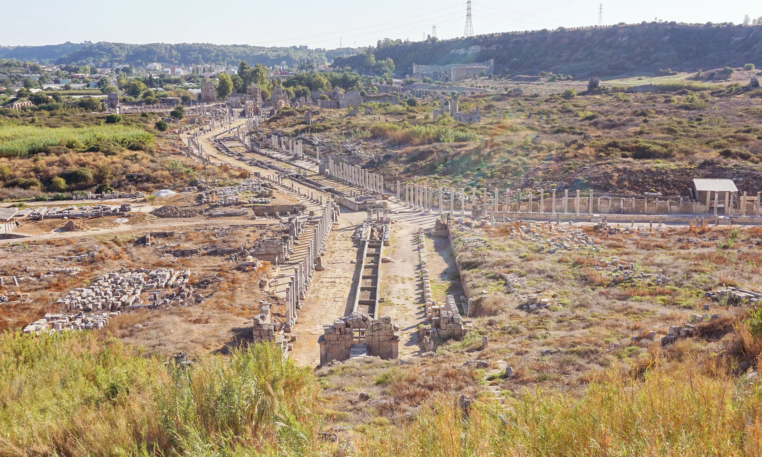 Private Perge Aspendos Side and Kursunlu Waterfall Tour from Antalya
