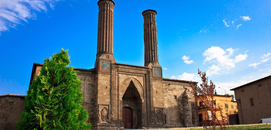 The Double Minaret Madrasah (Çifte Minareli Medrese)