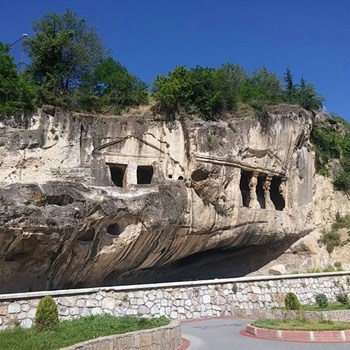 Rock Tomb-Houses of Evkaya
