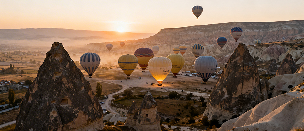 Balloon flights in Cappadocia