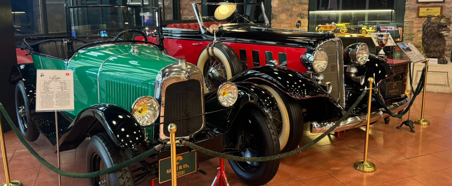 Rahmi M Koc Museum Istanbul classic cars industrial heritage Golden Horn