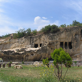 Rock Tomb-Houses of Evkaya