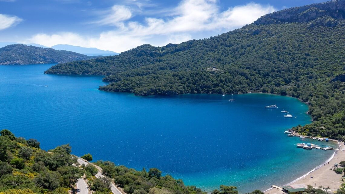 Sarsala Bay near Gocek Turkey