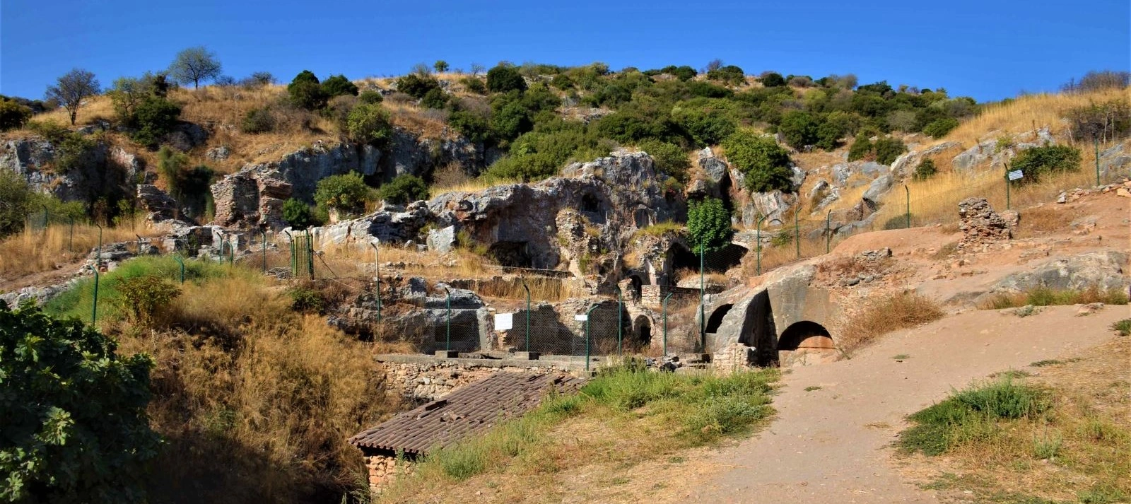Seven Sleepers archaeological cemetery and cave near Ephesus Selcuk Turkey