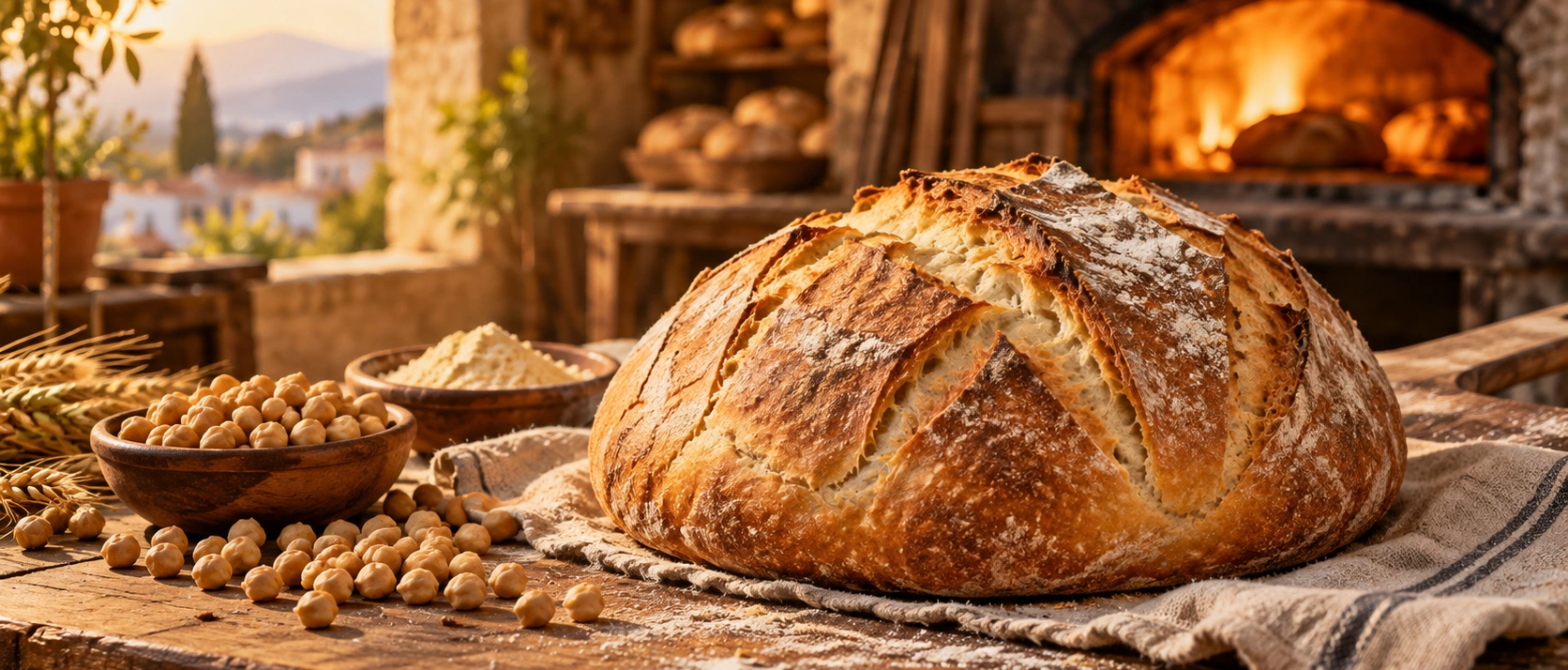 Traditional Soke Tatli Maya Ekmegi chickpea-yeast bread and private culinary experience in Aydin