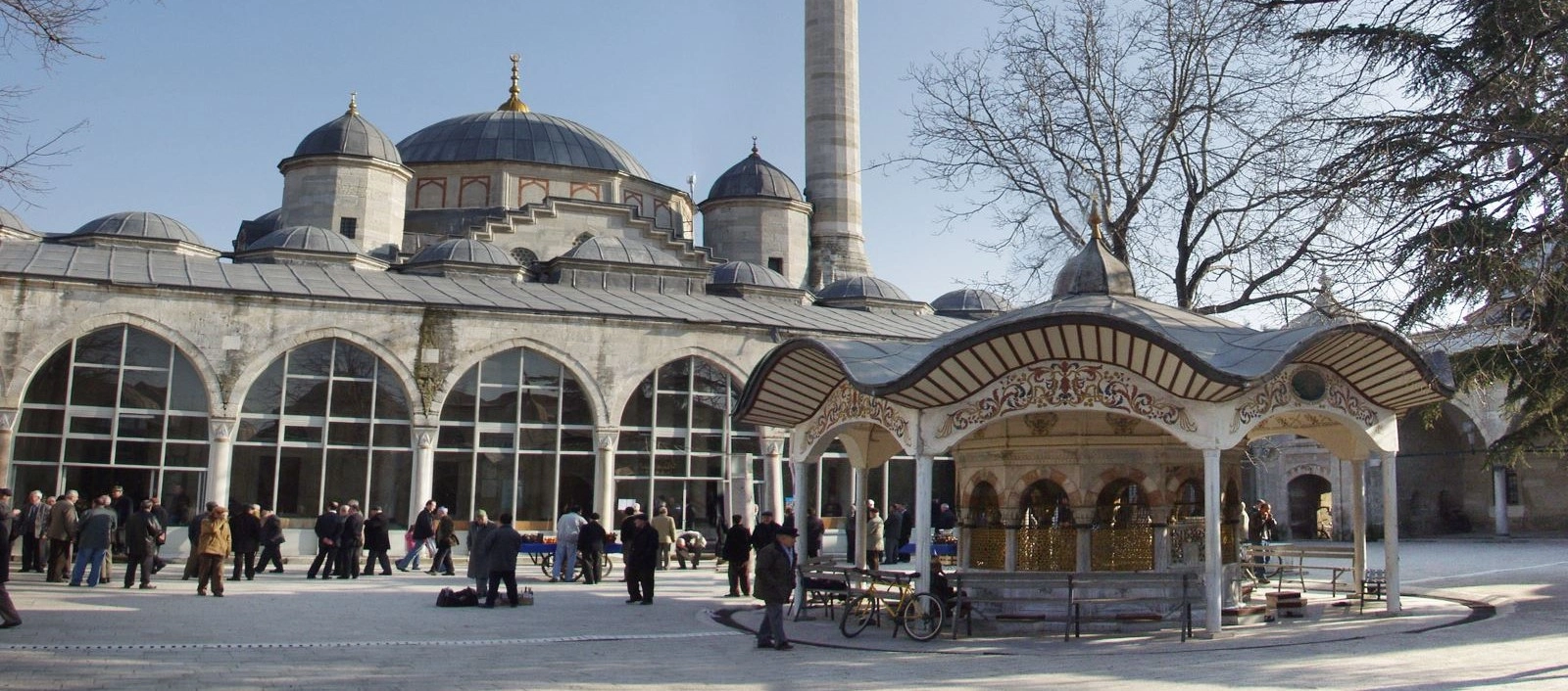 Sokollu Mehmed Pasha Mosque complex by Mimar Sinan in Luleburgaz Turkey