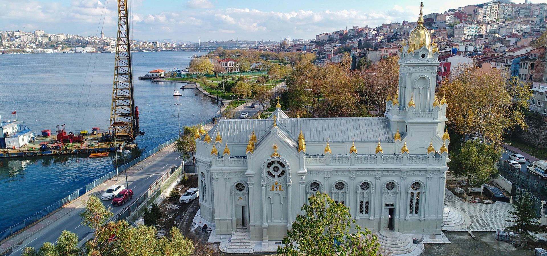 Bulgarian St Stephen Church Istanbul Golden Horn Fener