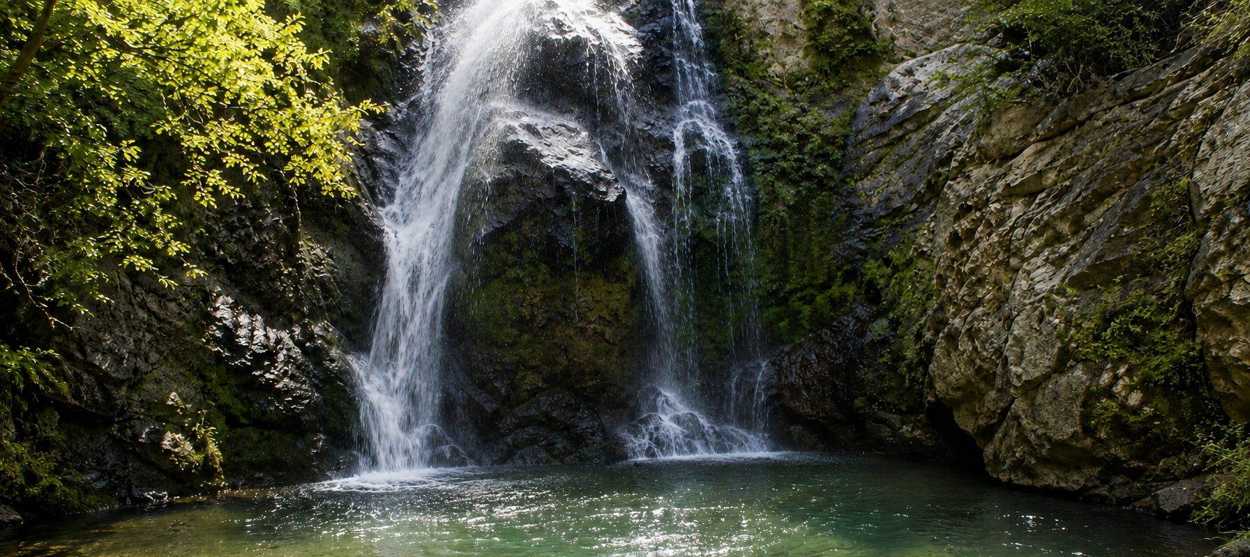 Sudusen Waterfall Yalova forest nature Termal Turkey