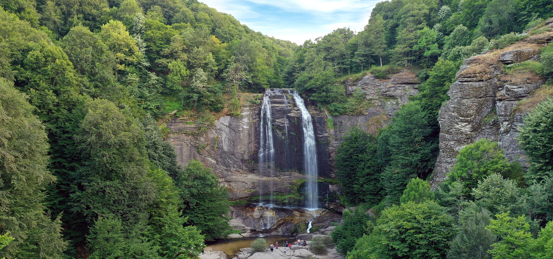 Su Uctu Waterfall Yenipazar Bilecik Turkey