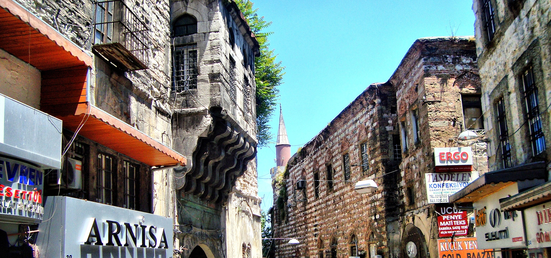 Tahtakale Istanbul historic Ottoman commercial district market streets Eminonu